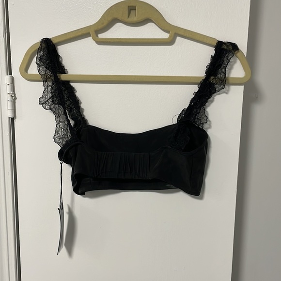 Sir the Label Bralette with Lace Straps & Tags - Picture 2 of 4